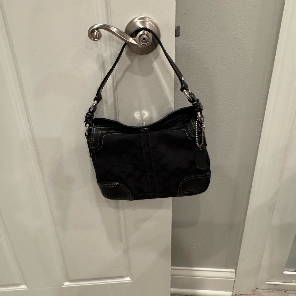Coach Black Shoulder Bag